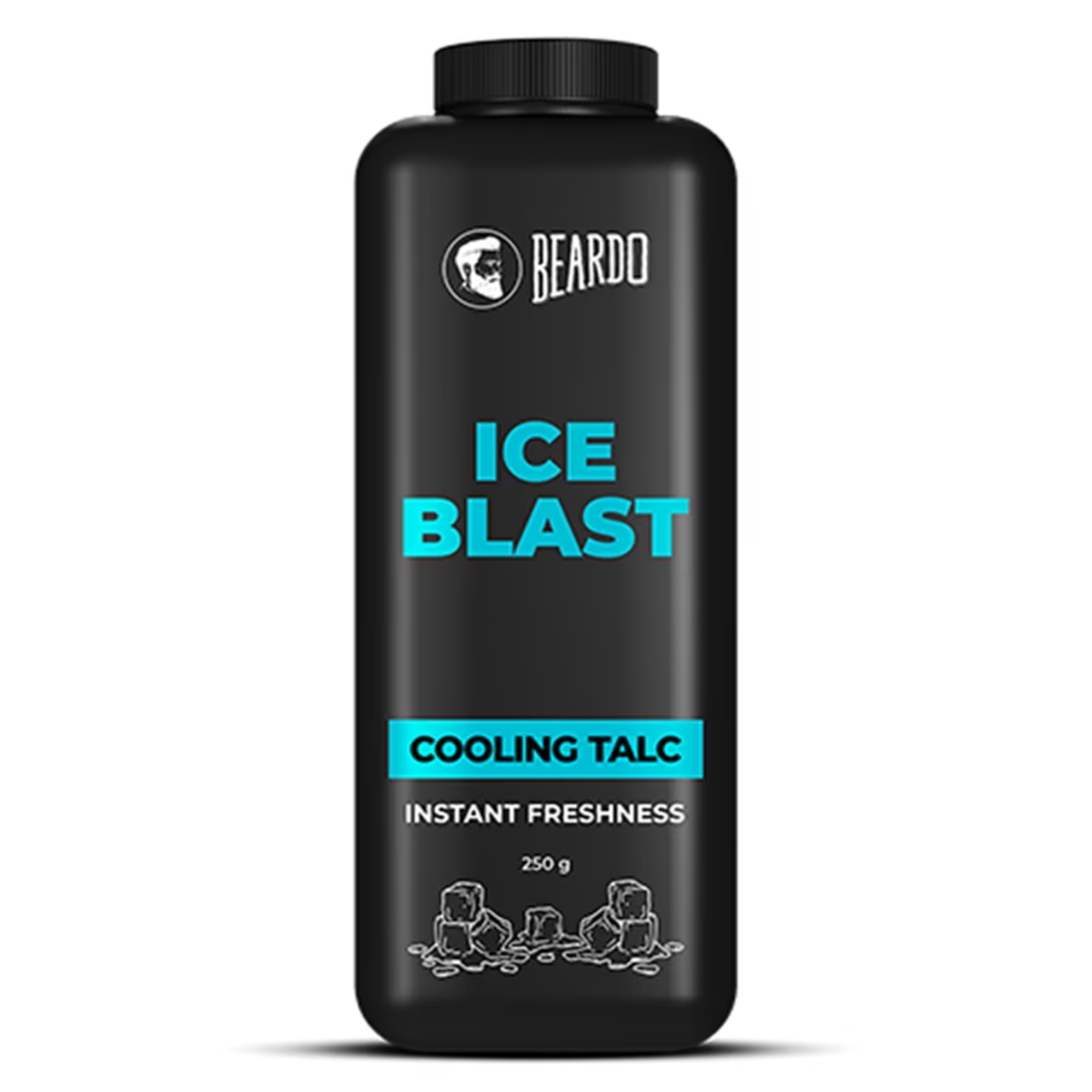 BEARDO Ice Blast Cooling Talc Powder | 250.0 gm